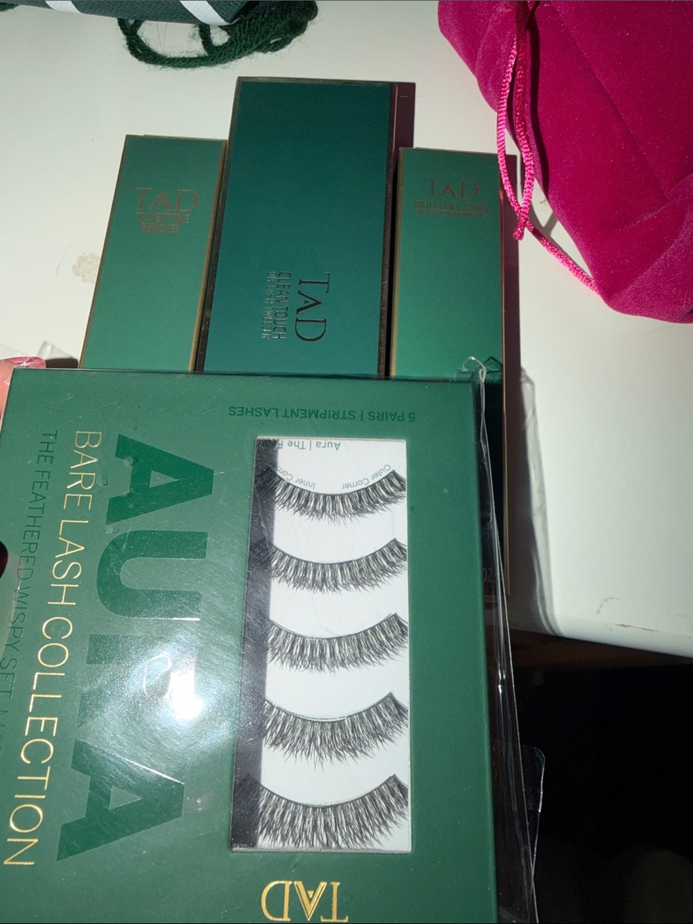 Aura Bare Lash Collection False Eyelashes - Black